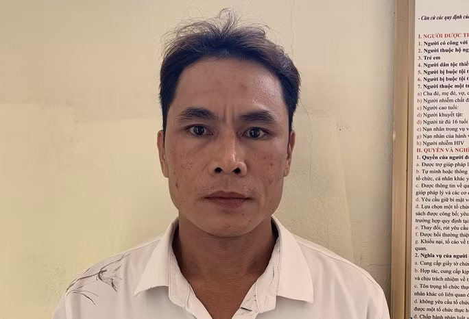 Thiều Sĩ Hoài. Ảnh: Công an Thanh Hoá cung cấp.