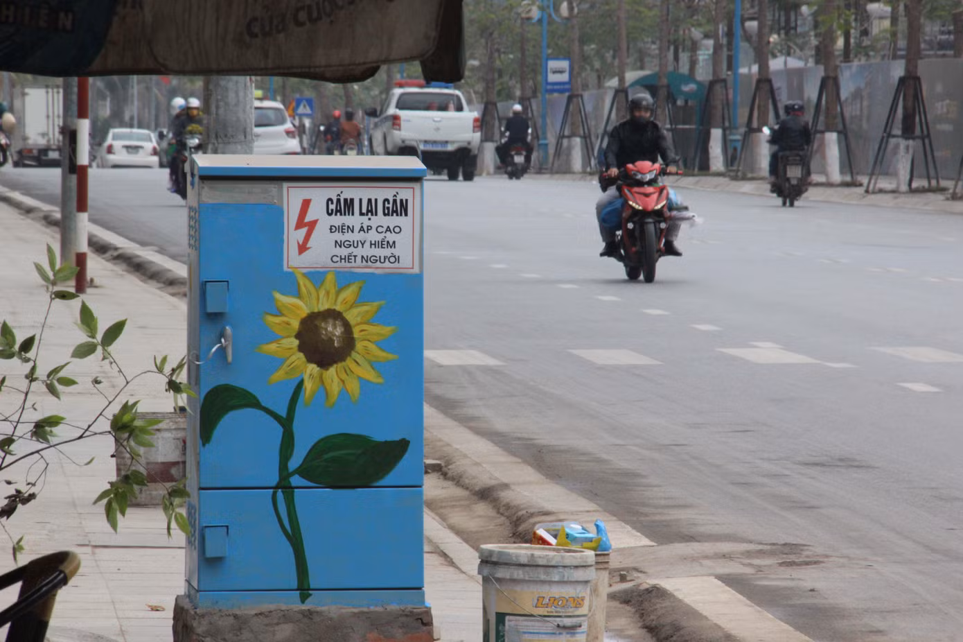 Những 'tủ tranh' đặc biệt trên phố Quảng Ninh ảnh 7