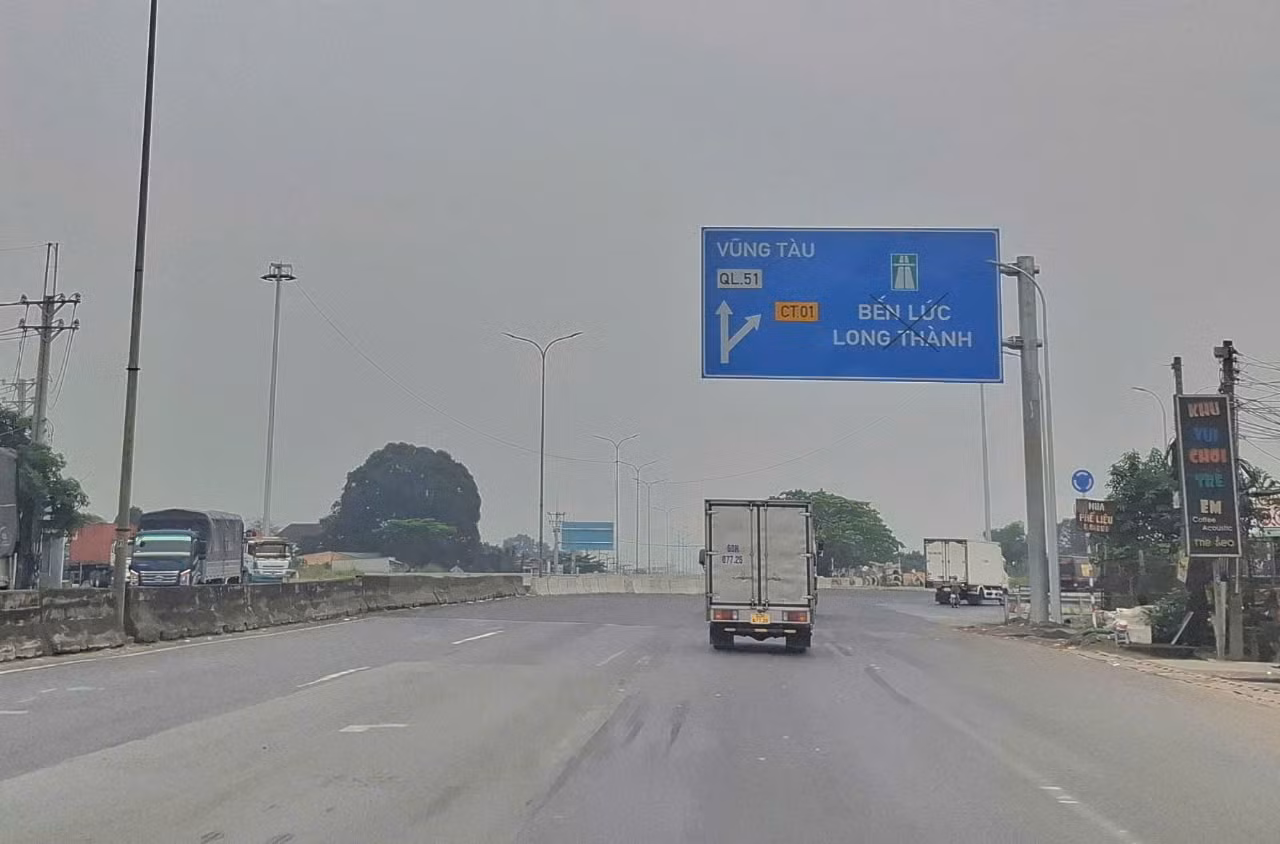 Nút giao cao tốc Bến Lức - Long Thành với quốc lộ 51 tỉnh Đồng Nai Nút giao cao tốc Bến Lức - Long Thành với quốc lộ 51 tỉnh Đồng Nai