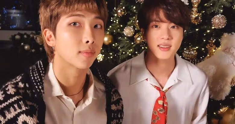 RM (trái) và Jin là hai thành viên tiếp theo của BTS nhận kết quả dương tính với virus SARS-CoV-2.