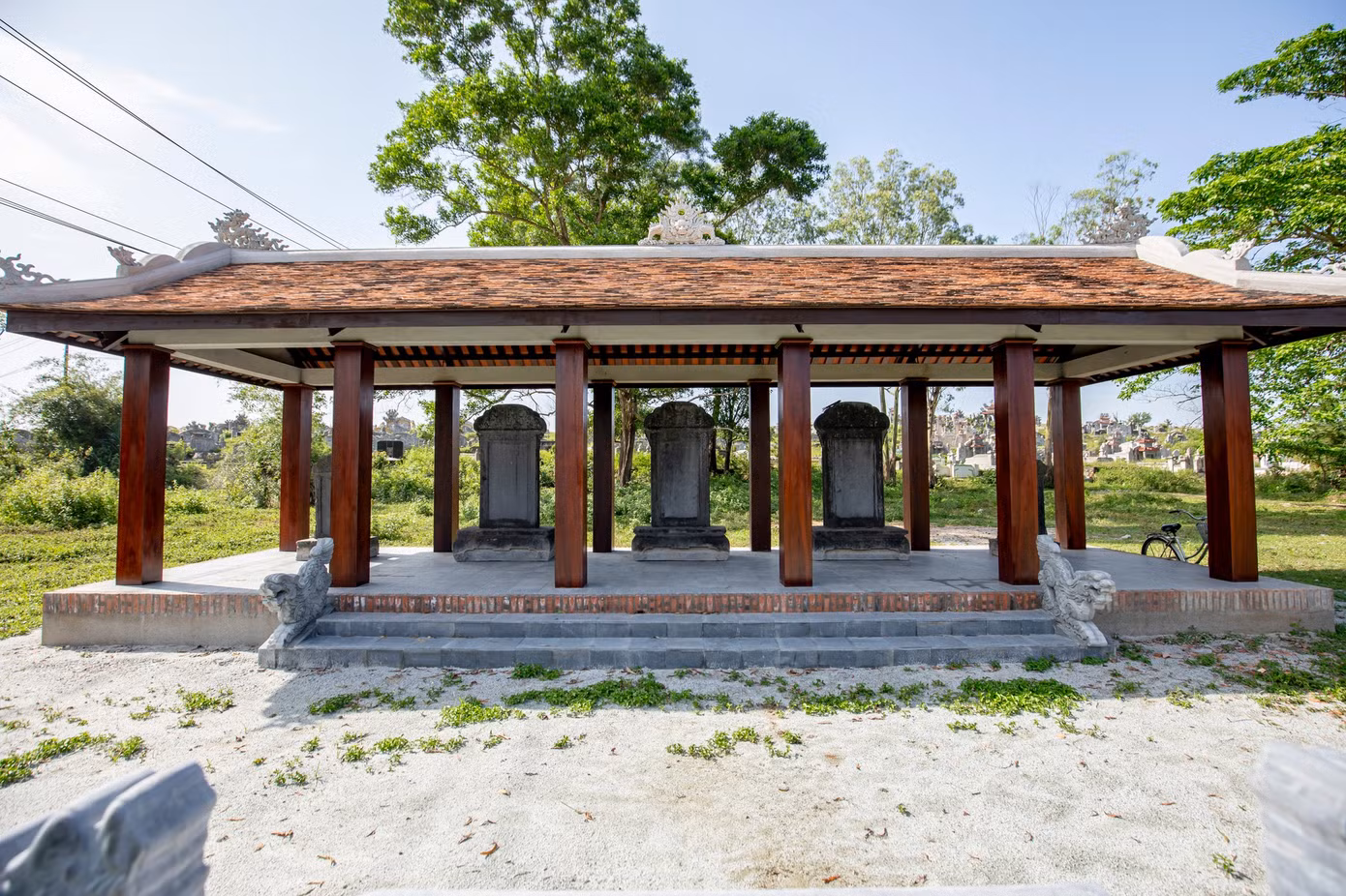Võ Miếu là một trong những di tích quan trọng thuộc Quần thể di tích Cố đô nằm ngoài Kinh thành Huế. Ảnh: Festival Huế