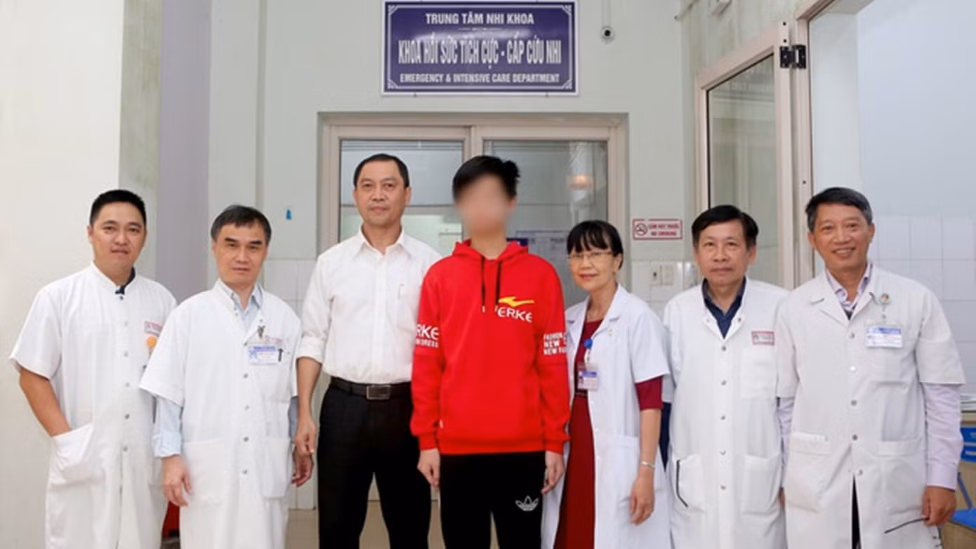 Sau gần 1 tháng điều trị, bệnh nhân Trần Gia H. đã bình phục và được xuất viện.