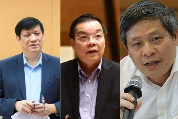 Ông Nguyễn Thanh Long, ông Chu Ngọc Anh và ông Phạm Công Tạc bị khởi tố, bắt tạm giam vì có liên quan đến sai phạm xảy ra tại Công ty Việt Á
