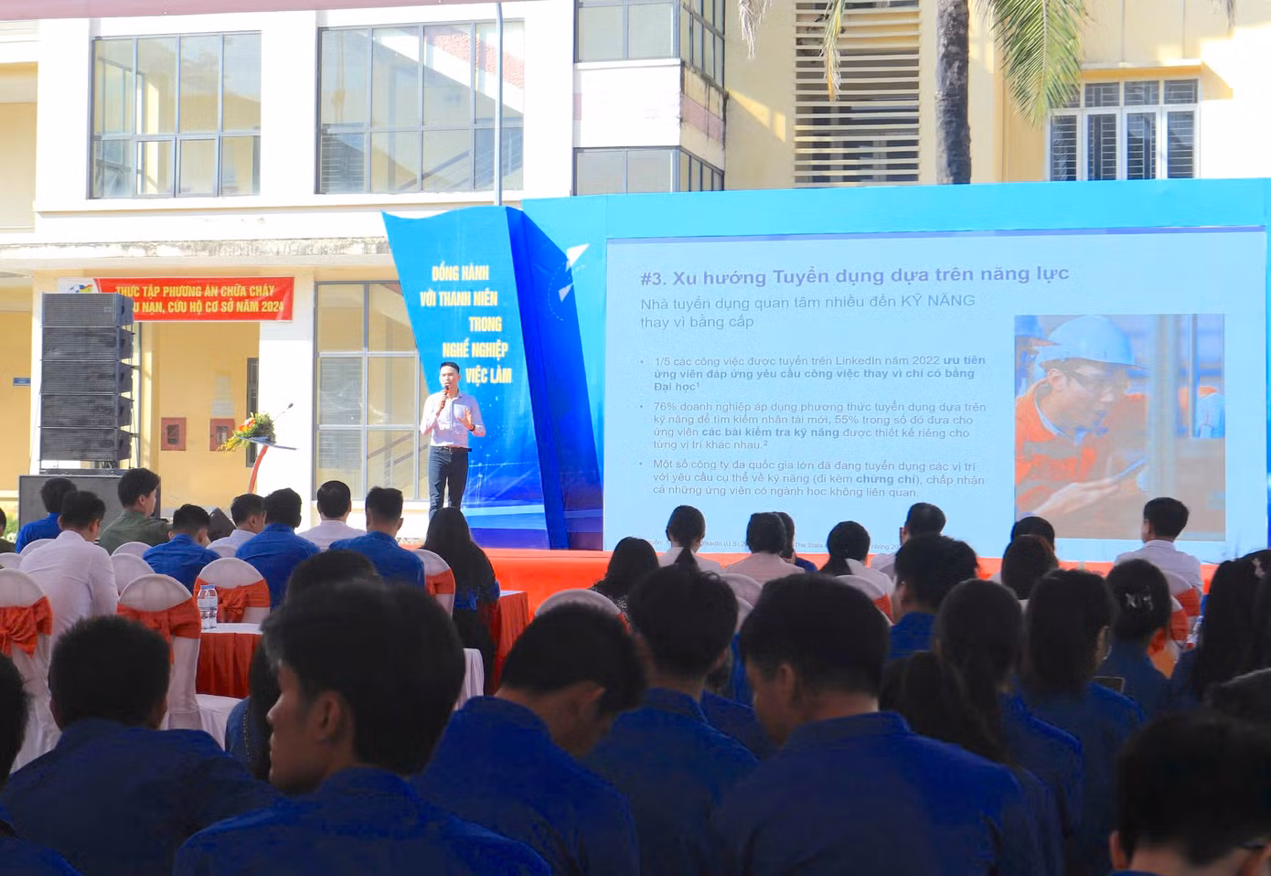 Ông Nguyễn Xuân Sơn - Chuyên gia thị trường lao động của IOM chia sẻ về xu hướng nghề nghiệp và kinh nghiệm phỏng vấn việc làm.
