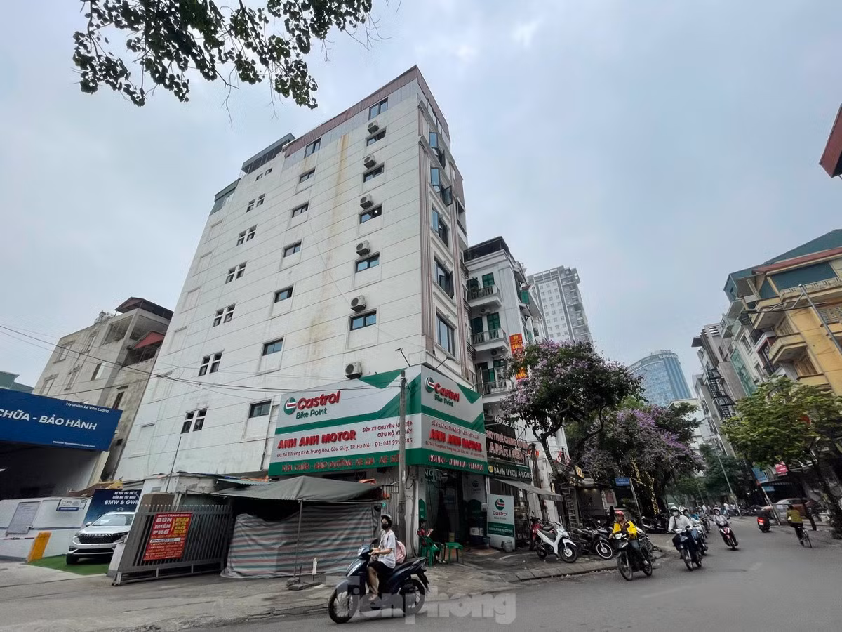 Một khu nhà trọ trên địa bàn TP Hà Nội