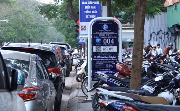 Một số tuyến phố trước đây đã sử dụng ứng dụng đỗ xe thông minh iParking nhưng không thành công.