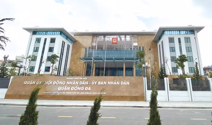 Trụ sở quận ủy - HĐND - UBND quận Đống Đa