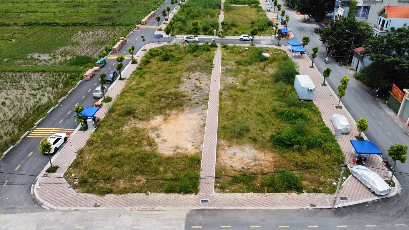 68 lô đất tại khu ngõ 3 thôn Thanh Thần, xã Thanh Cao, huyện Thanh Oai đấu giá thành công trước đó