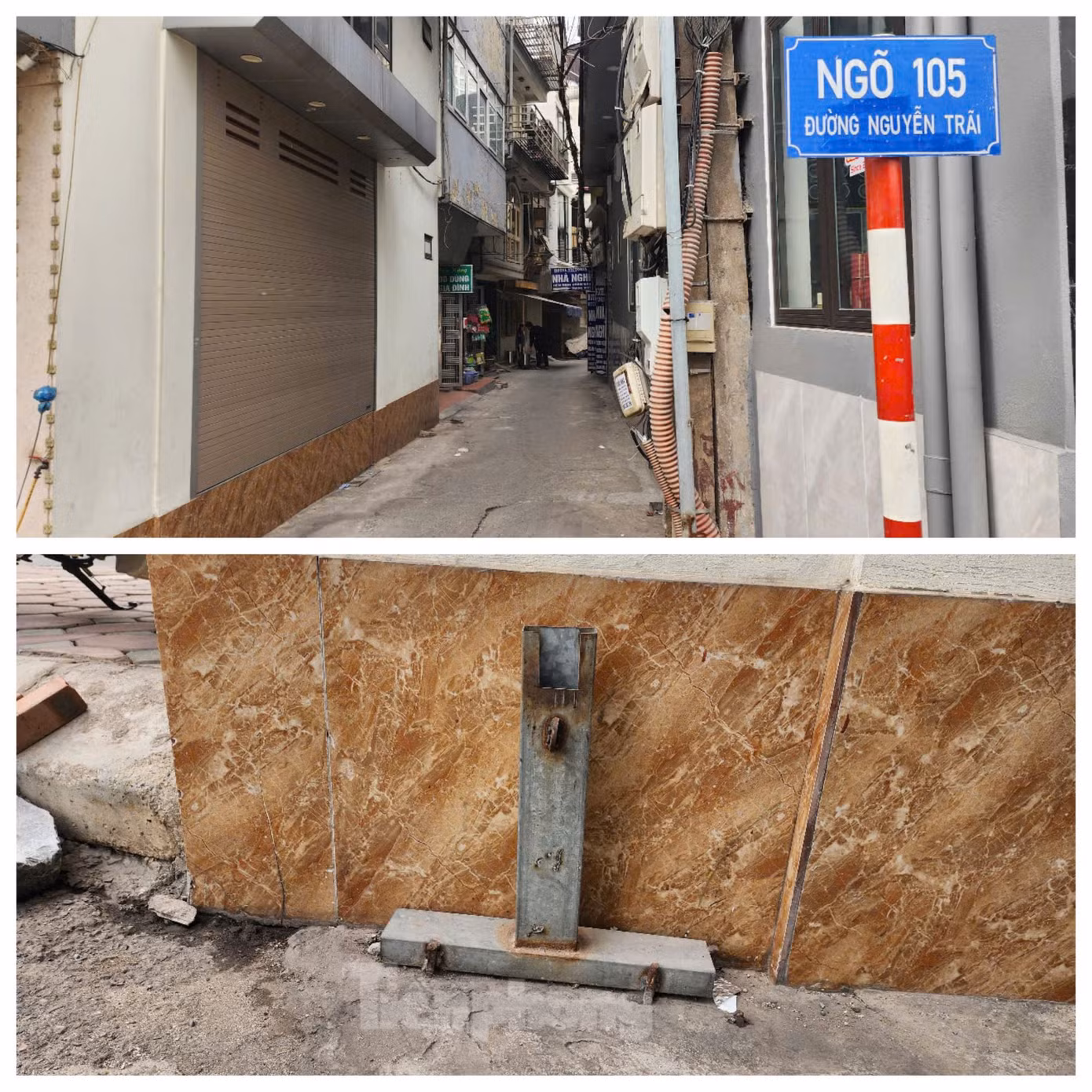 Khoảng 2 năm qua, người dân tại các ngõ 14, 44, 58 (khu dân cư Cơ khí 2B) và 105, 94, 126, 144 Nguyễn Trãi (phường Thượng Đình, quận Thanh Xuân) đã tự dựng barie đầu ngõ để hạn chế xe máy đi vào giờ cao điểm. Được biết, những con ngõ nhỏ này một đầu nối ra phố Thượng Đình, đầu còn lại dẫn ra trục đường chính Nguyễn Trãi. Vào giờ cao điểm, nhiều người và phương tiện từ Thượng Đình muốn di chuyển theo hướng Tây Sơn đã đi vào ngõ này đến đường Nguyễn Trãi rồi lên cầu vượt Ngã Tư Sở để tiết kiệm thời gian