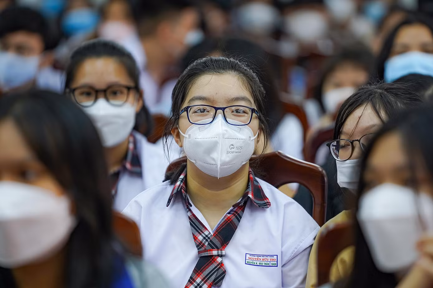 Các bạn chăm chú lắng nghe ý kiến từ các chuyên gia