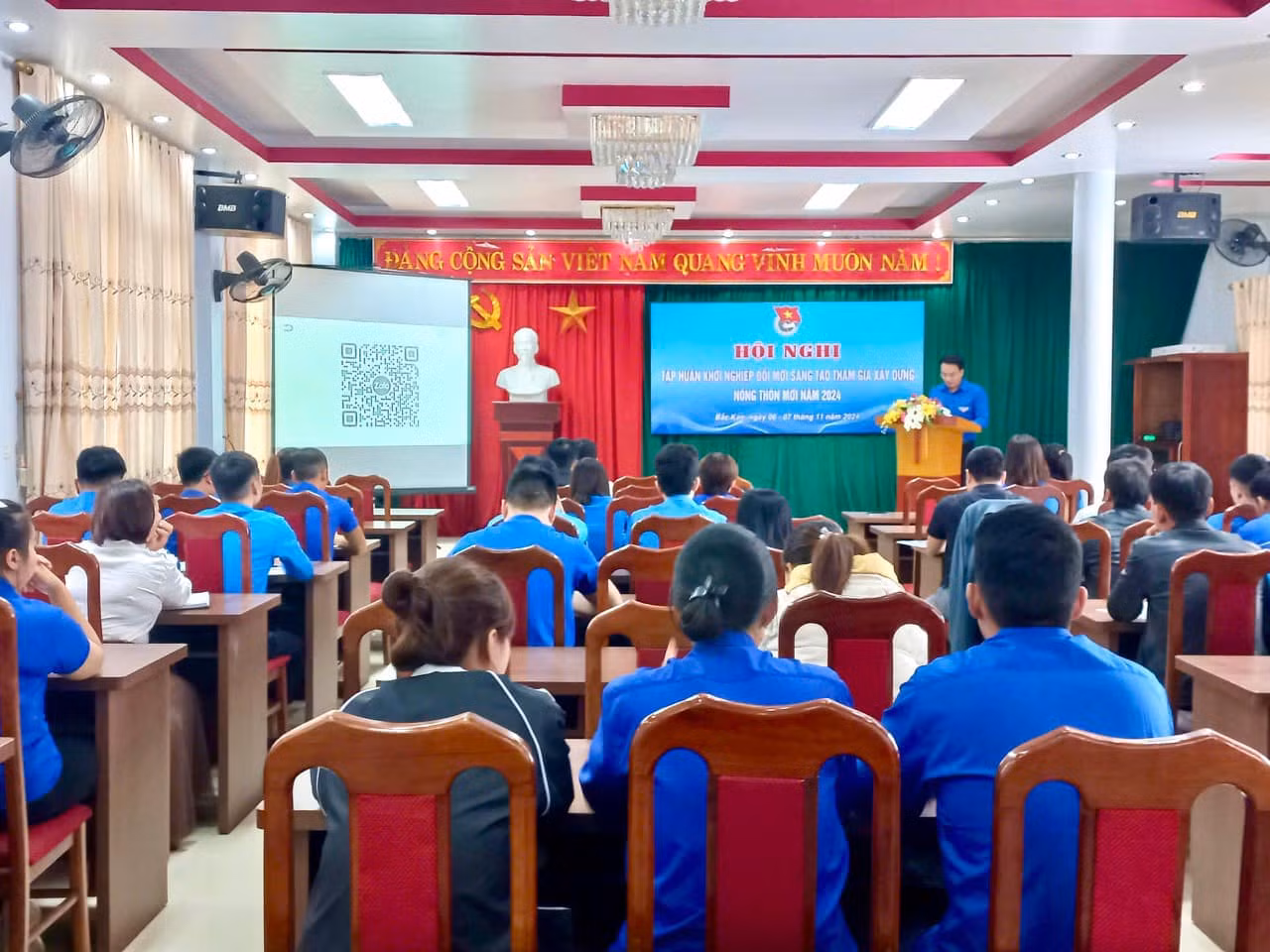 Quang cảnh hội nghị tập huấn.
