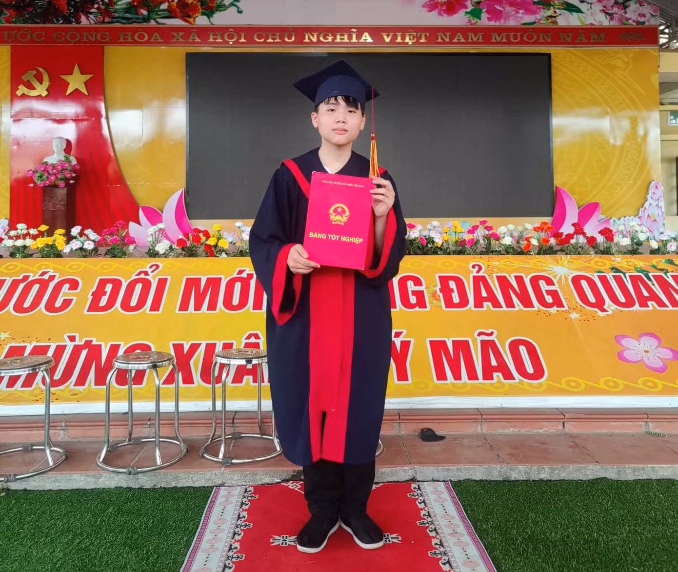 Hành động đẹp của Phong để giới trẻ xứ Lạng noi theo, học tập.