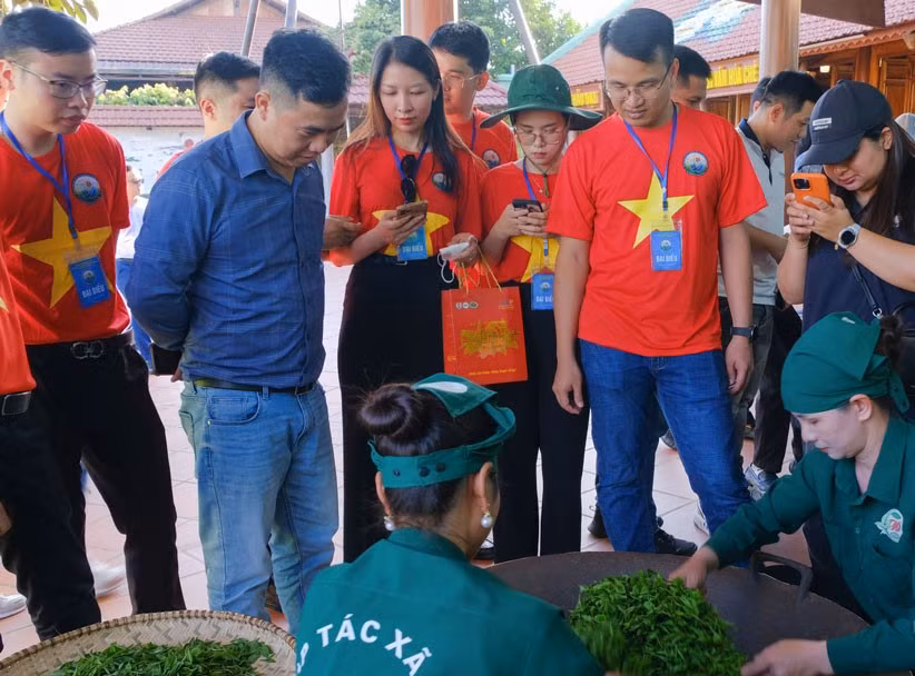 Tham quan các mô hình phát triển kinh tế tại tỉnh Thái Nguyên.