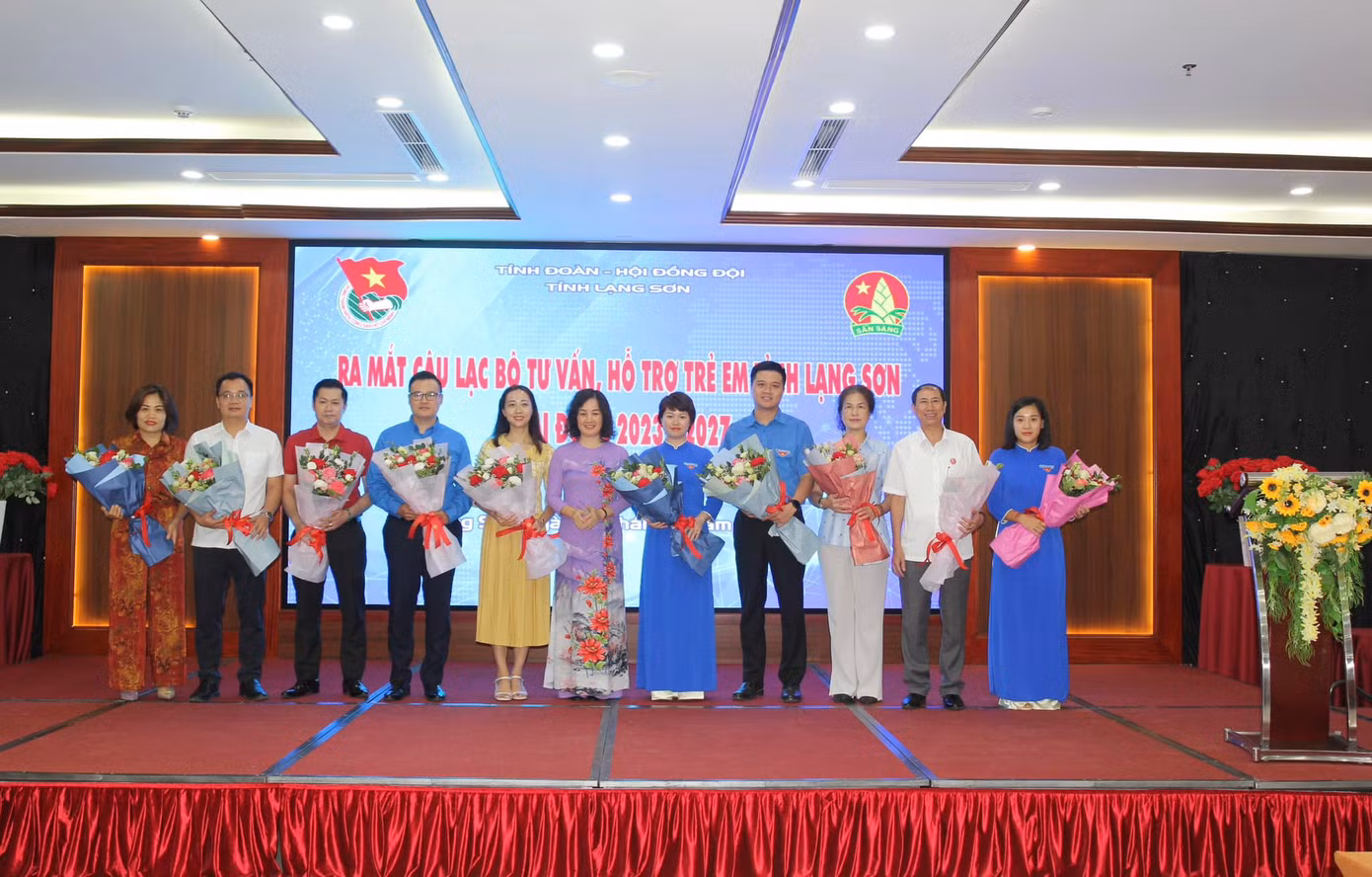 Ra mắt Câu lạc bộ tư vấn, hỗ trợ trẻ em tỉnh Lạng Sơn.