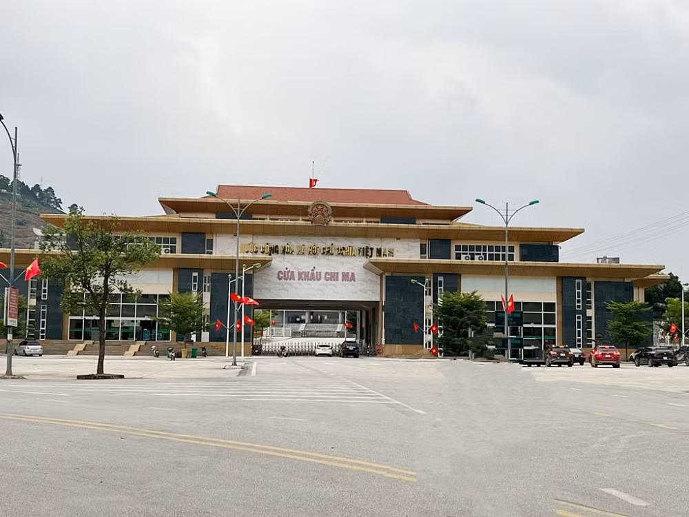 Cửa khẩu Chi Ma, huyện Lộc Bình, tỉnh Lạng Sơn.