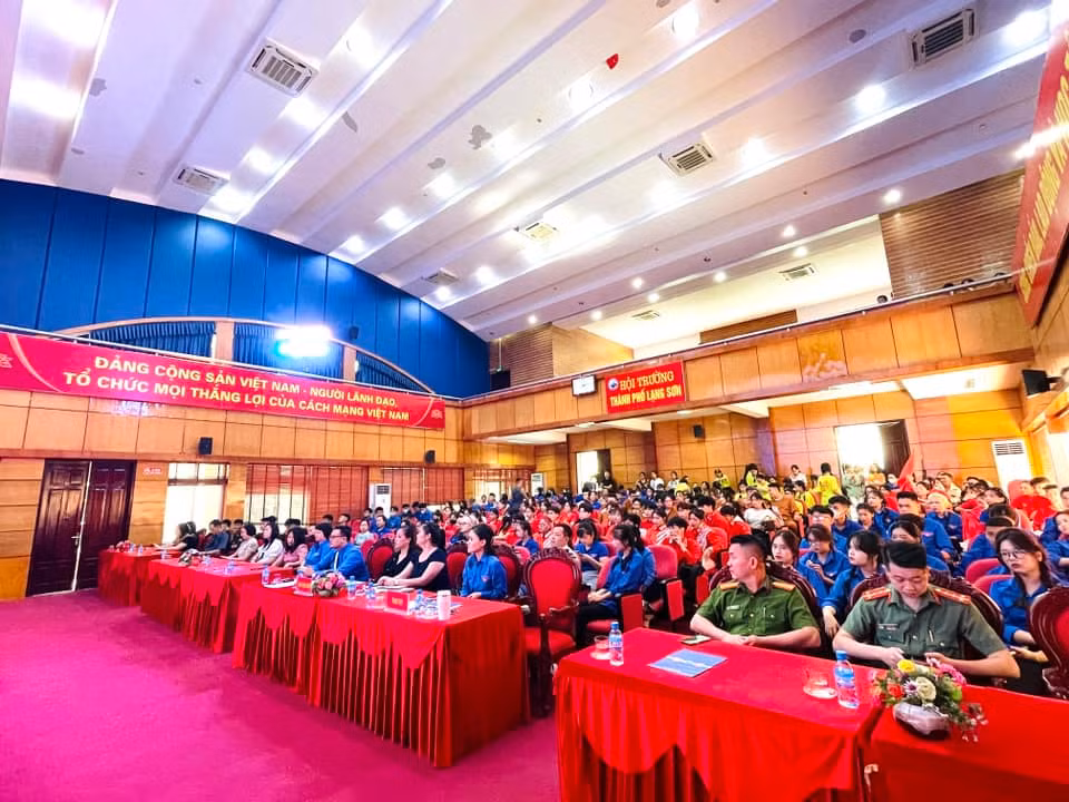 Hội thi thu hút sự tham gia của các cấp, các ngành và tuổi trẻ địa phương. Ảnh: Duy Chiến