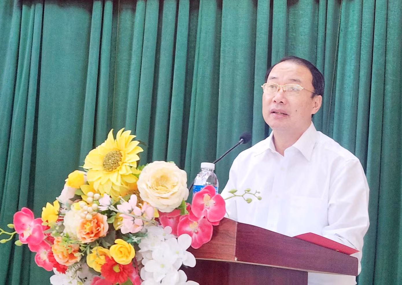 Chủ nhiệm Ủy ban Kiểm tra Tỉnh ủy Lạng Sơn Nguyễn Công Trưởng.