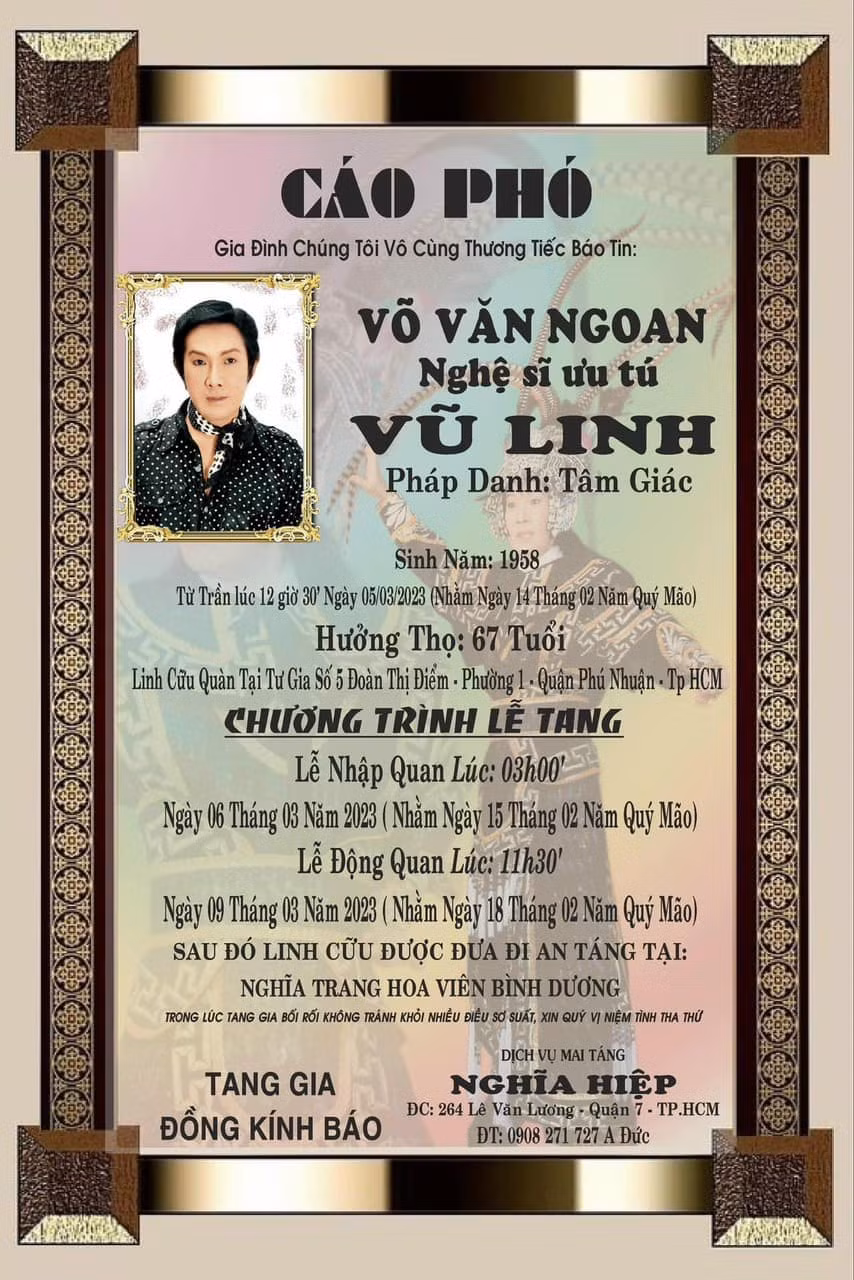 Tâm nguyện của NSƯT Vũ Linh là lo lắng chu toàn cho con cháu, người thân. Ảnh: Song Minh.