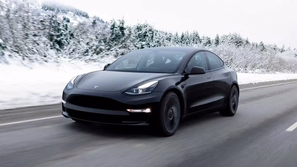 Một mẫu xe điện của Tesla.