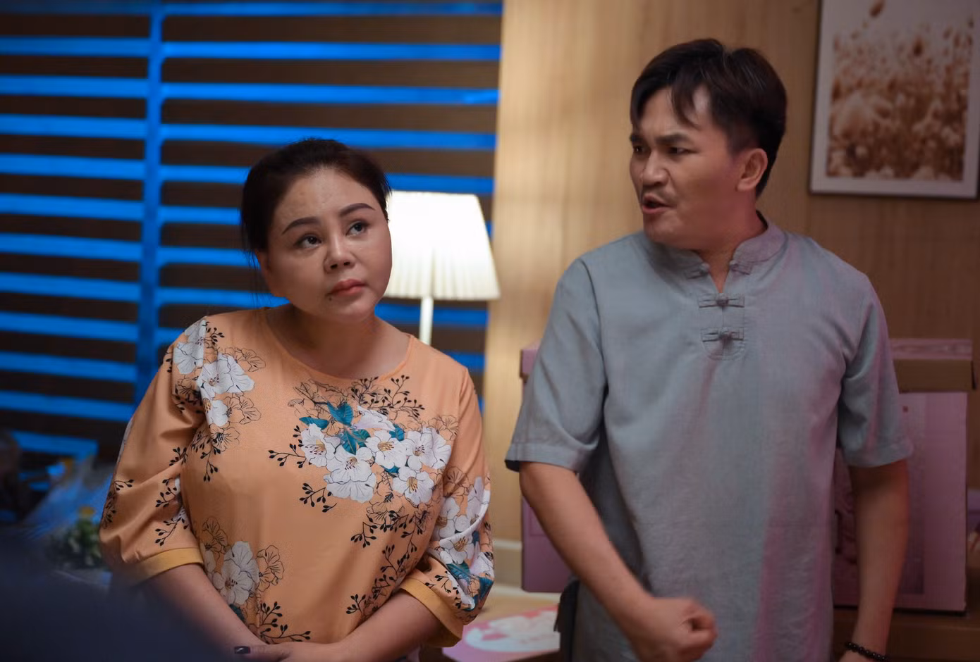 Hình ảnh trong phim chiếu mạng Mắc gì Tết.