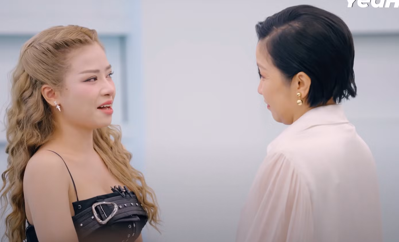 Dương Hoàng Yến xúc động khi Mỹ Linh nói lời xin lỗi.