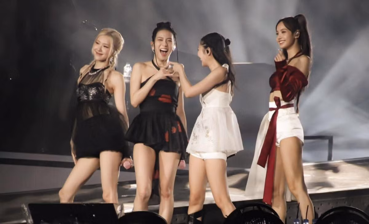 BlackPink tại concert ở sân Mỹ Đình, Hà Nội cuối tháng 7.