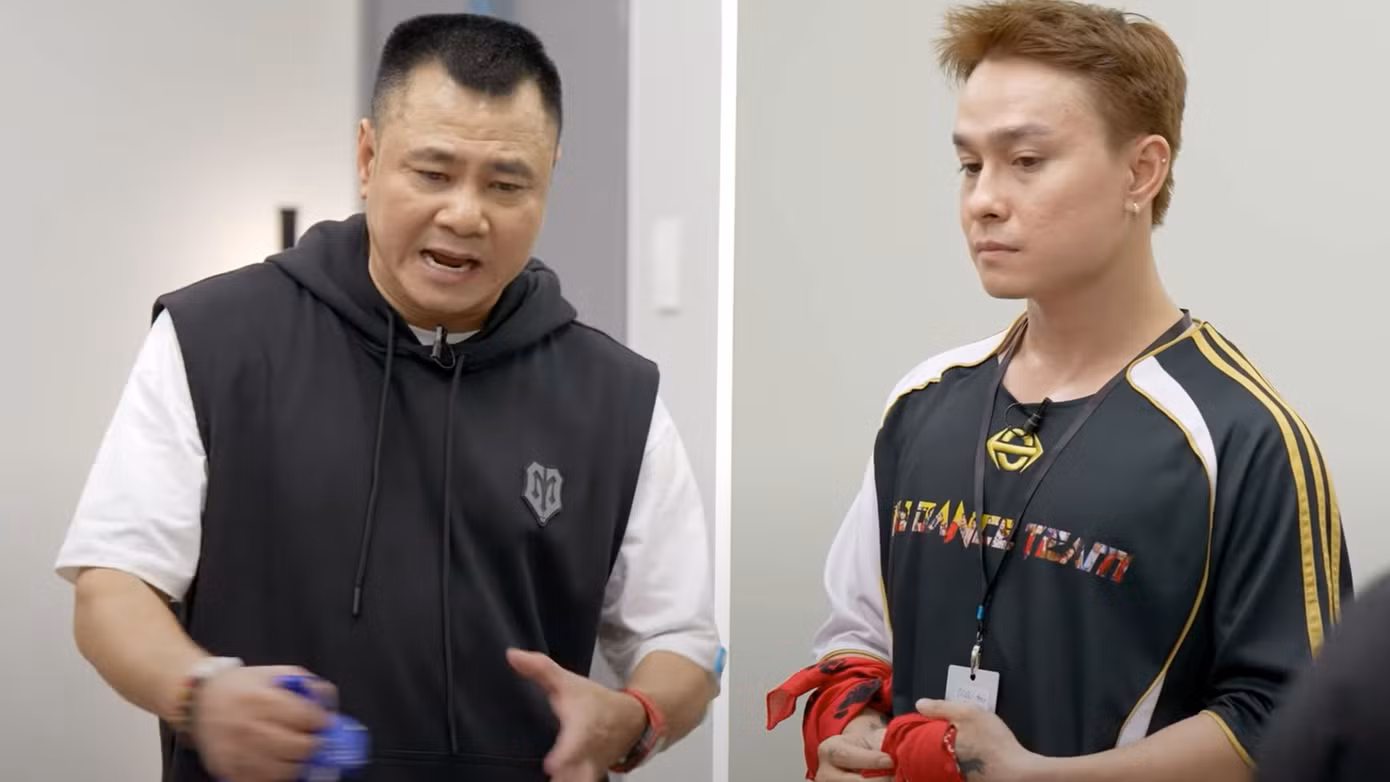 Biên đạo vào cuộc giải quyết vũ đạo khăn cho nhóm Huyền thoại.