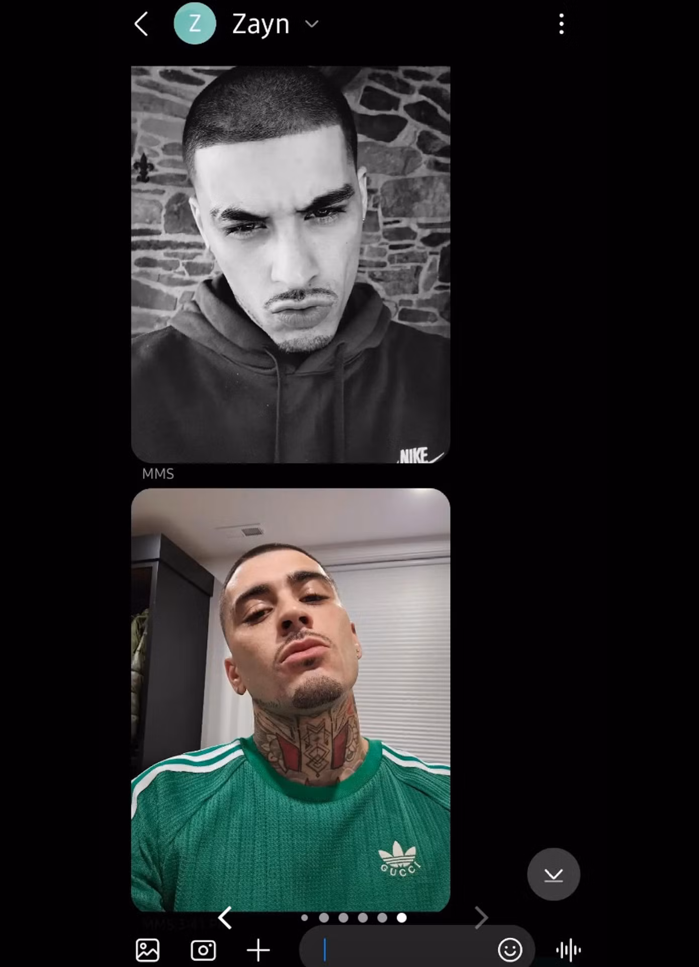 Người phụ nữ công khai ảnh chưa từng xuất hiện trước đây của Zayn Malik. Người phụ nữ công khai ảnh chưa từng xuất hiện trước đây của Zayn Malik.