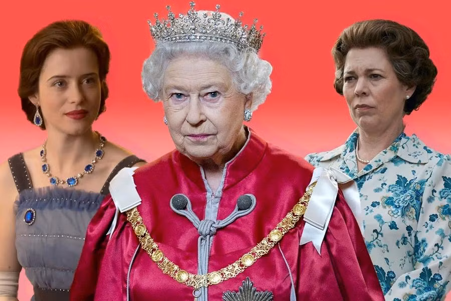 Nữ hoàng Anh không thích The Crown vì có quá nhiều chi tiết sai sự thật. Ảnh: Decider.