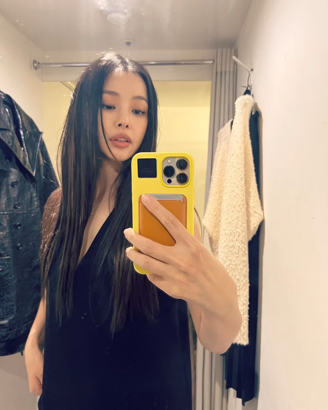 Nhan sắc của Honey Lee ở tuổi 40.