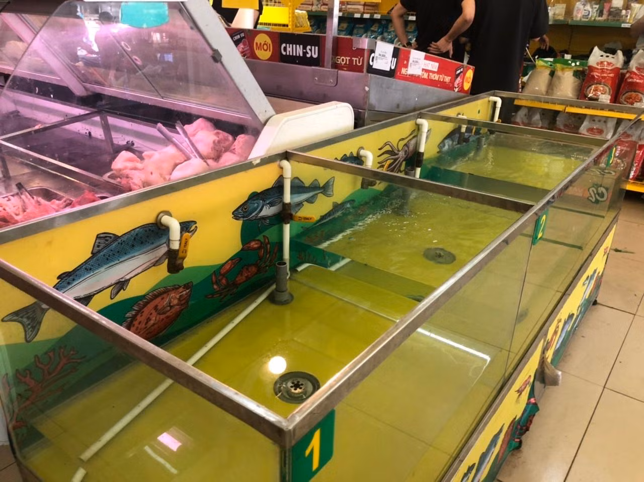 Cá tươi cũng ... sạch trơn