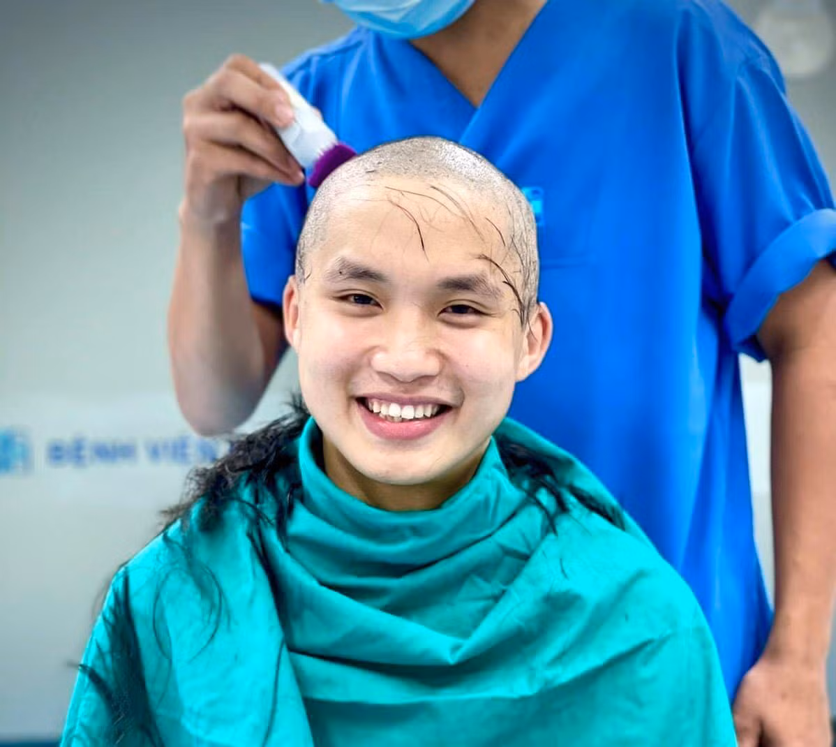 Nụ cười BS Đặng Minh Hiệu đã truyền cảm hứng cho rất nhiều bác sĩ trẻ (ảnh: N.P)