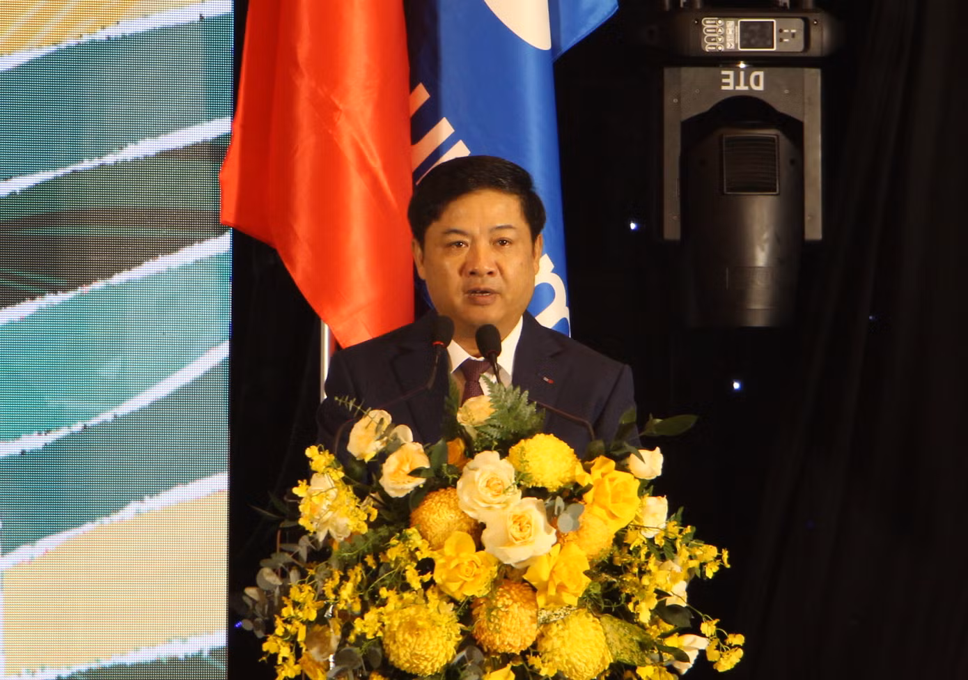 Bí thư Tỉnh ủy Quảng Nam Lương Nguyễn Minh Triết phát biểu.