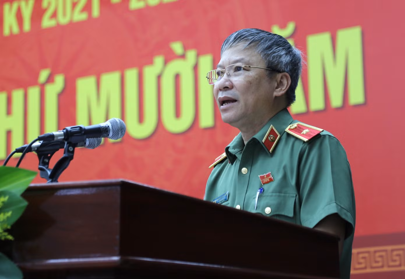 Thiếu tướng Nguyễn Đức Dũng - Uỷ viên Ban Thường vụ Tỉnh uỷ, Giám đốc Công an tỉnh Quảng Nam được bầu giữ chức Phó Bí thư Tỉnh uỷ Quảng Nam. Ảnh: Hoài Văn