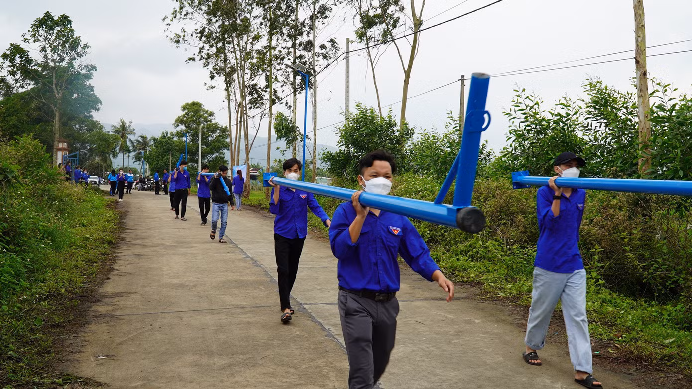 Đồng loạt ra quân hoạt động Tháng thanh niên tại các địa phương.