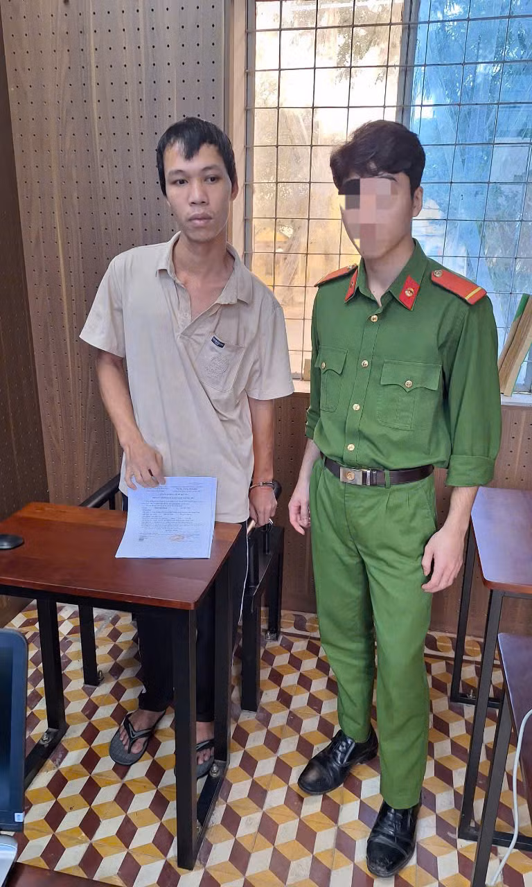 Đối tượng Đoàn Mai Khanh. Ảnh CA