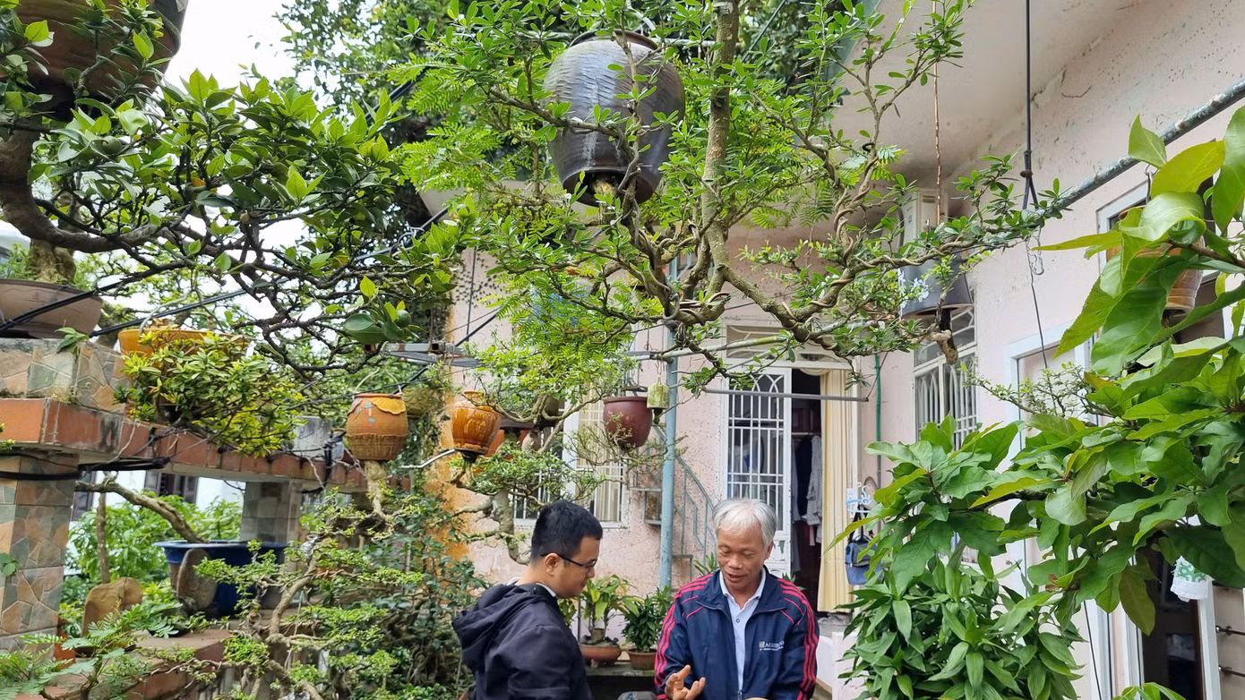 Mê cây cảnh từ bé, nhưng với ông cuộc chơi bonsai ngược chính thức từ cách đây 20 năm. Ý tưởng xuất phát từ những chuyến du lịch, ông phát hiện trong hang động có cây mọc hướng thẳng xuống đất, rễ chổng lên trời đầy độc đáo. Trở về, ông tìm tòi, nghiên cứu và áp dụng. Ban đầu là những gốc cây nhỏ, dần dà tạo tác bonsai ngược với những gốc lớn hơn. Mỗi 'đứa con tinh thần' ra đời đều cho ông cảm xúc vui mừng khó tả.