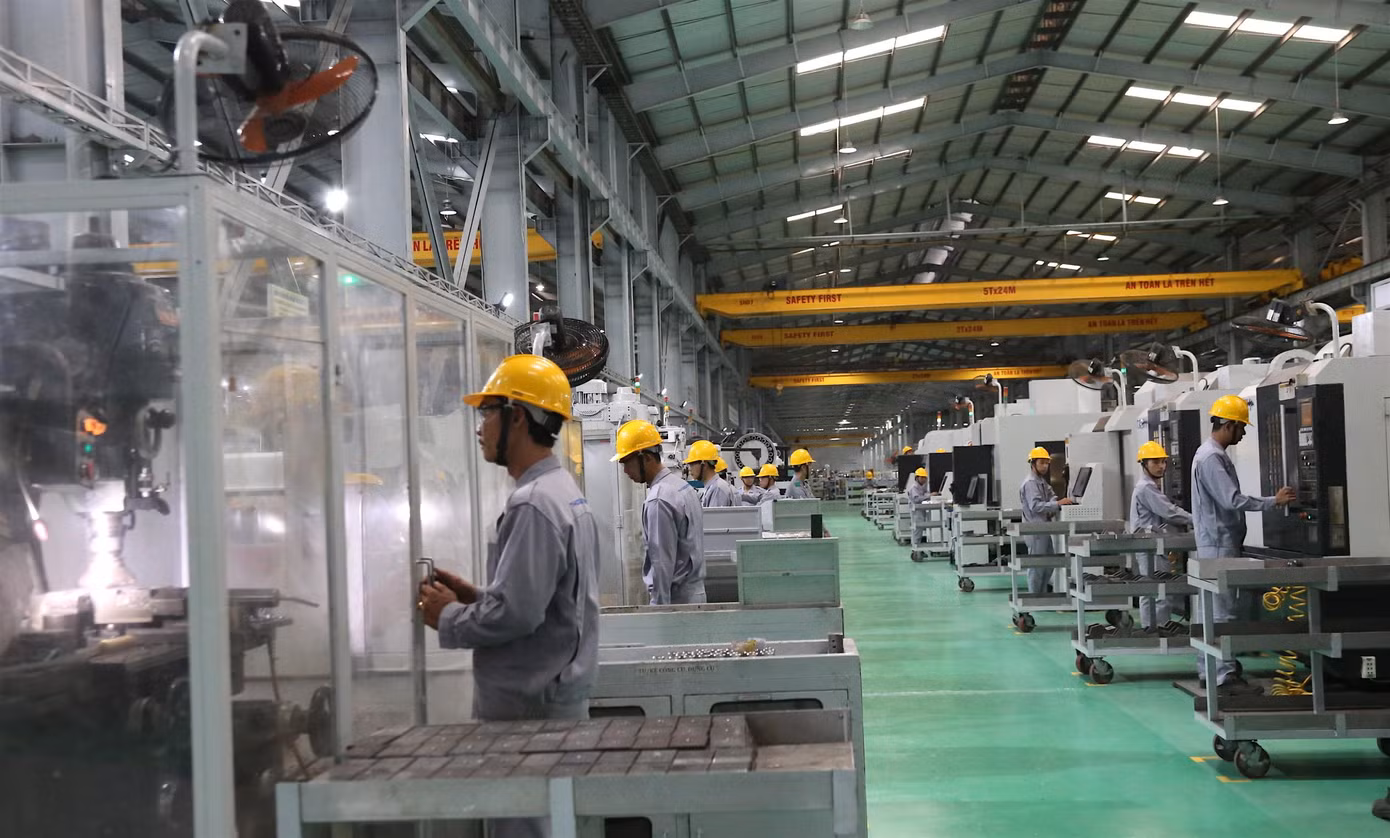 THACO mạnh tay đầu tư vào công nghiệp phụ trợ. Ảnh Hoài Văn