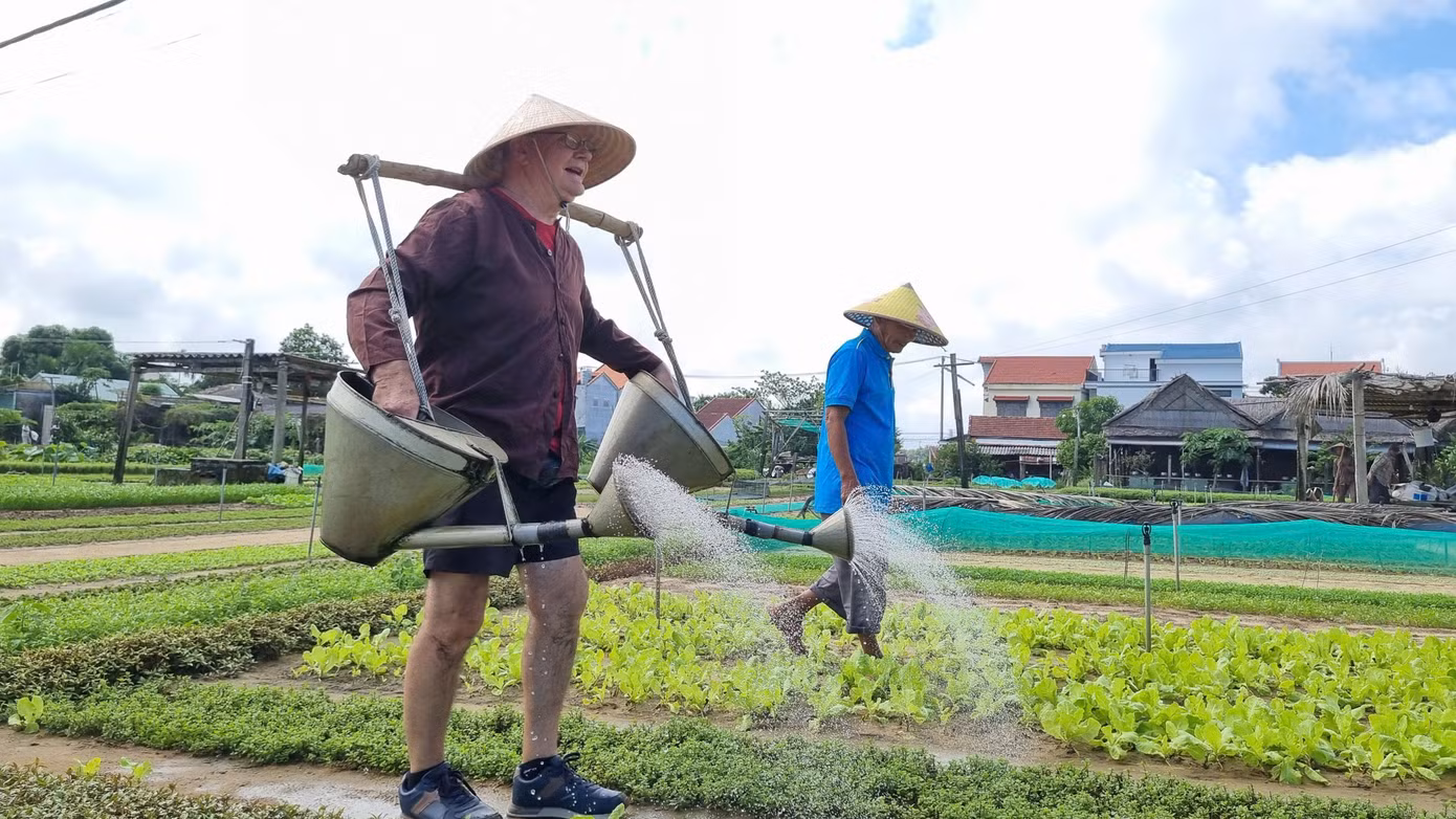 Làng rau Trà Quế, Hội An được UN Tourism vinh danh là Làng Du lịch tốt nhất thế giới năm 2024. Ảnh: Hoài Văn.