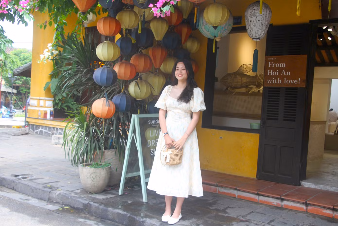 Nhiều du khách cho hay, chọn Hội An là điểm đến để tận hưởng kỳ nghỉ lễ bởi yêu thích phong cảnh phố cổ nhẹ nhàng, ẩm thực ngon và cả người dân phố Hội mến khách.
