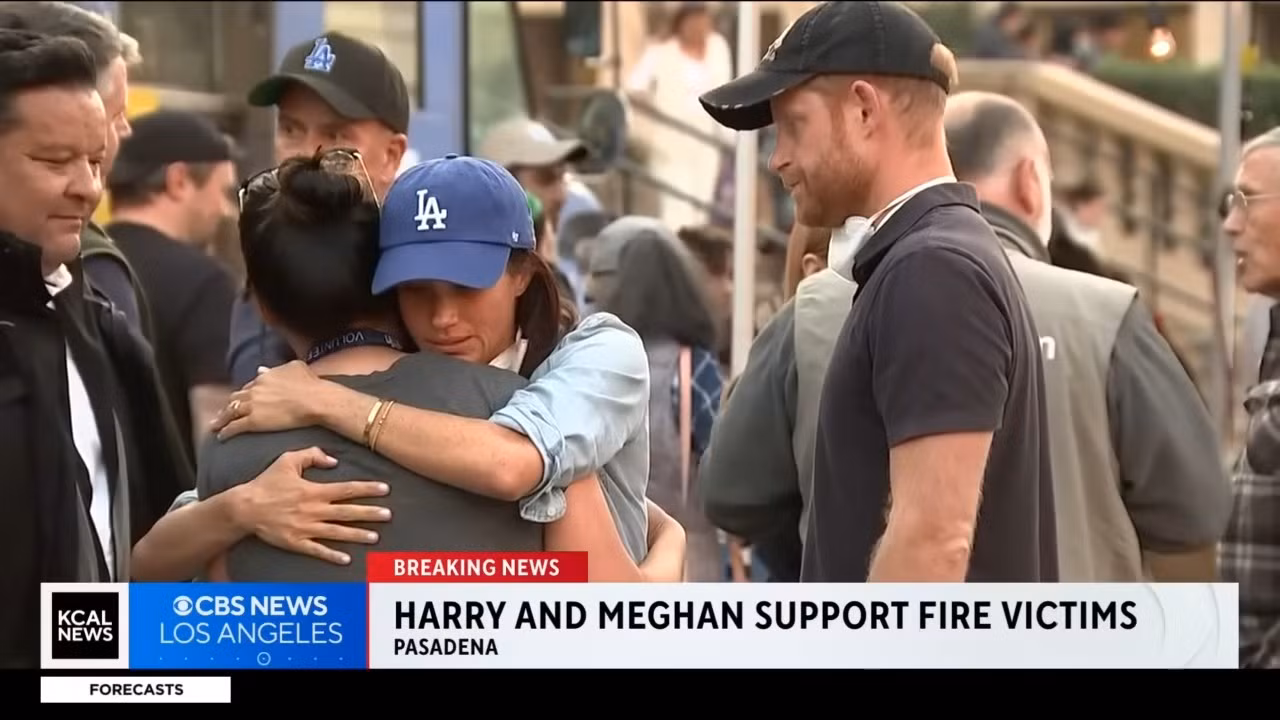 Harry và Meghan gây chú ý với hoạt động giúp đỡ nạn nhân cháy rừng ở Los Angeles.