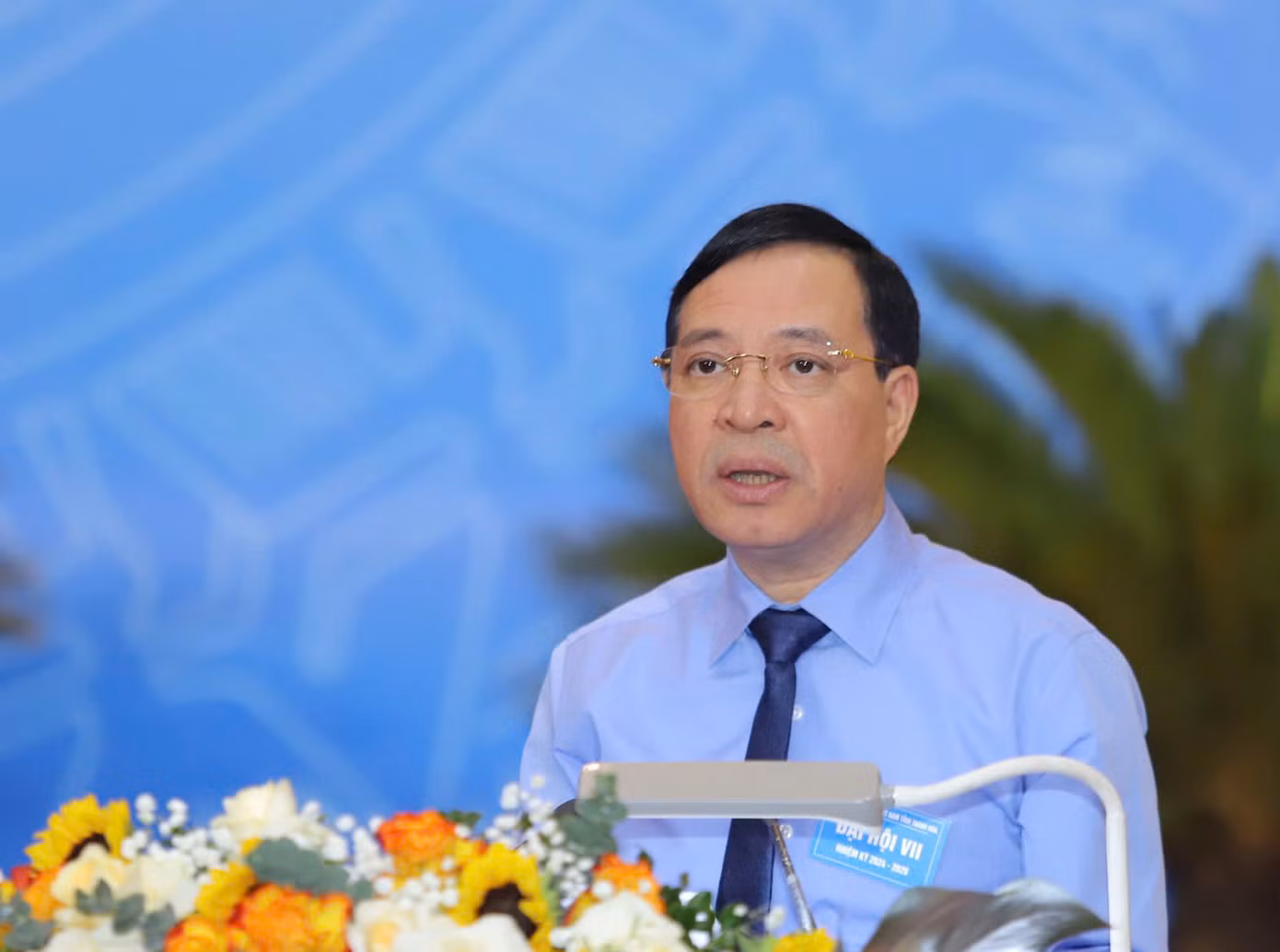 Đồng chí Lại Thế Nguyên - Phó Bí thư Thường trực Tỉnh ủy Thanh Hoá phát biểu chỉ đạo tại đại hội
