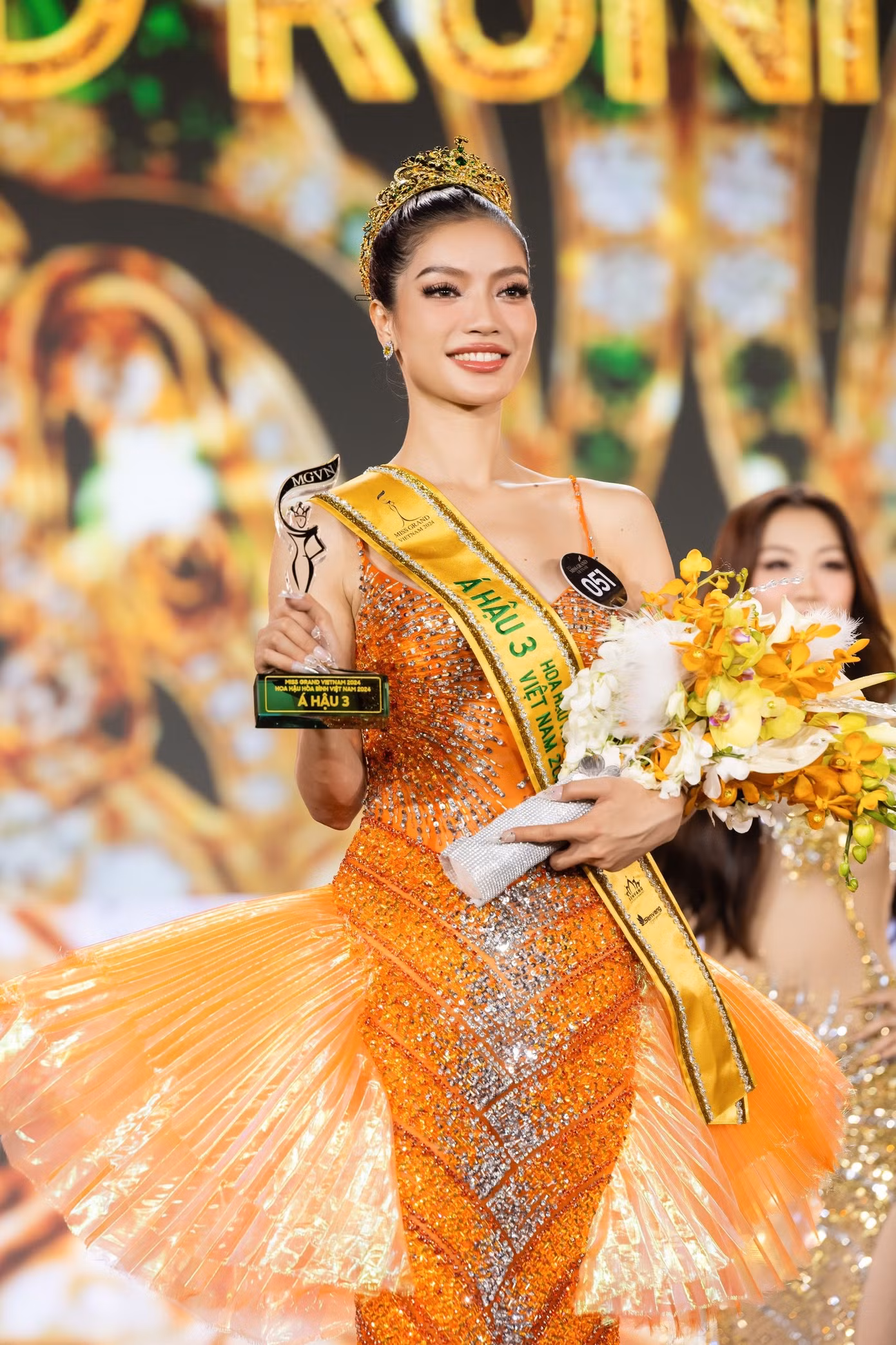 Ban tổ chức cũng trao giải thưởng Á hậu 1 cho thí sinh Phan Lê Hạnh Nguyên, Á hậu 2 thuộc về thí sinh Vũ Thị Thu Hiền, Á hậu 3 thuộc về thí sinh Lâm Thị Bích Tuyền và Á hậu 4 cho thí sinh Phạm Thị Ánh Vương.