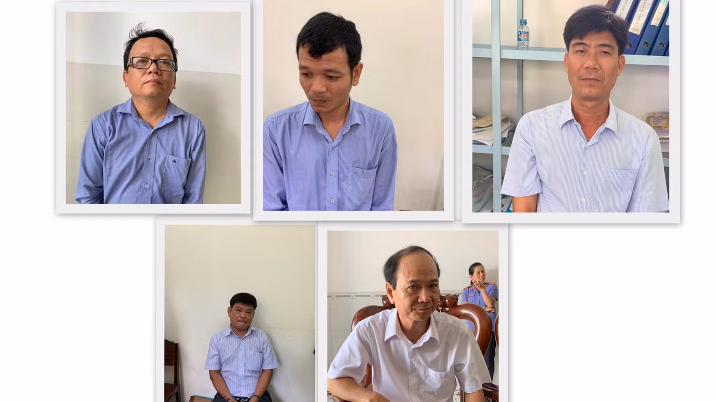 Bắt 5 cán bộ gây thất thoát hàng trăm tỷ đồng ở Trà Vinh ảnh 1
