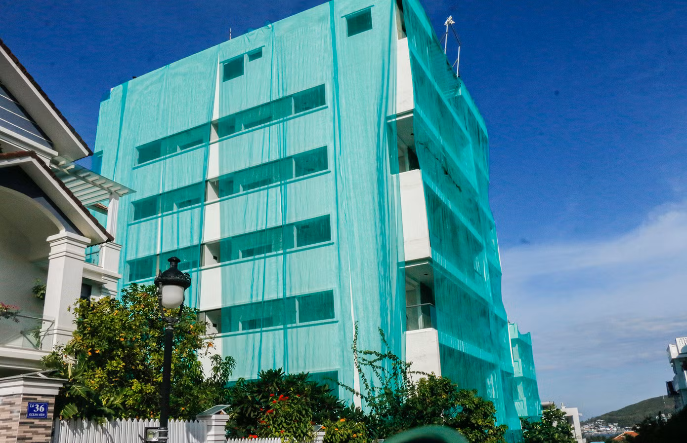 Theo UBND phường Vĩnh Trường, đợt này phường sẽ cưỡng chế 5 công trình vi phạm các tòa nhà trên lô đất gồm: A1, A2, B23, C37 và C38.