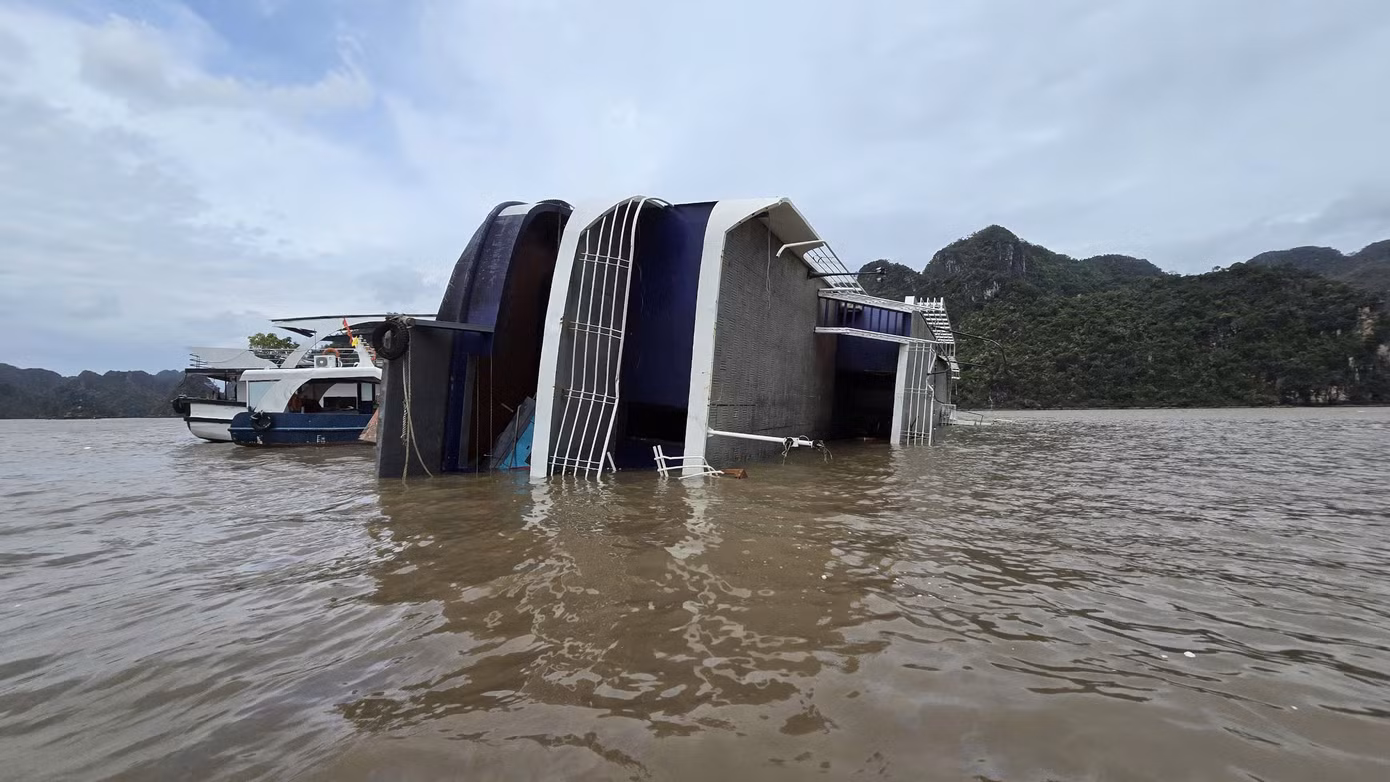 Bão Yagi gây ra thiệt hại kinh hoàng cho Quảng Ninh và nhiều tỉnh miền Bắc. Ảnh: Hoàng Mạnh Thắng.