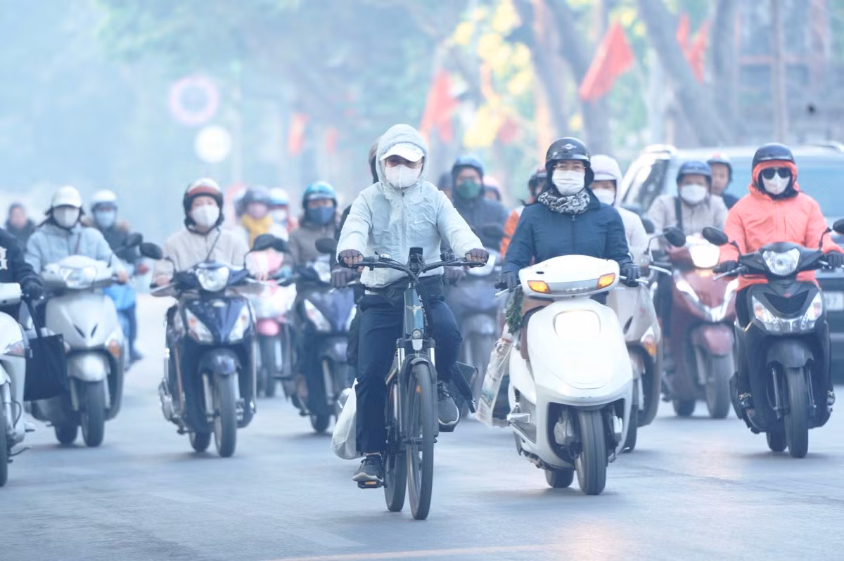 Hà Nội chìm trong ô nhiễm không khí hôm nay (11/2).