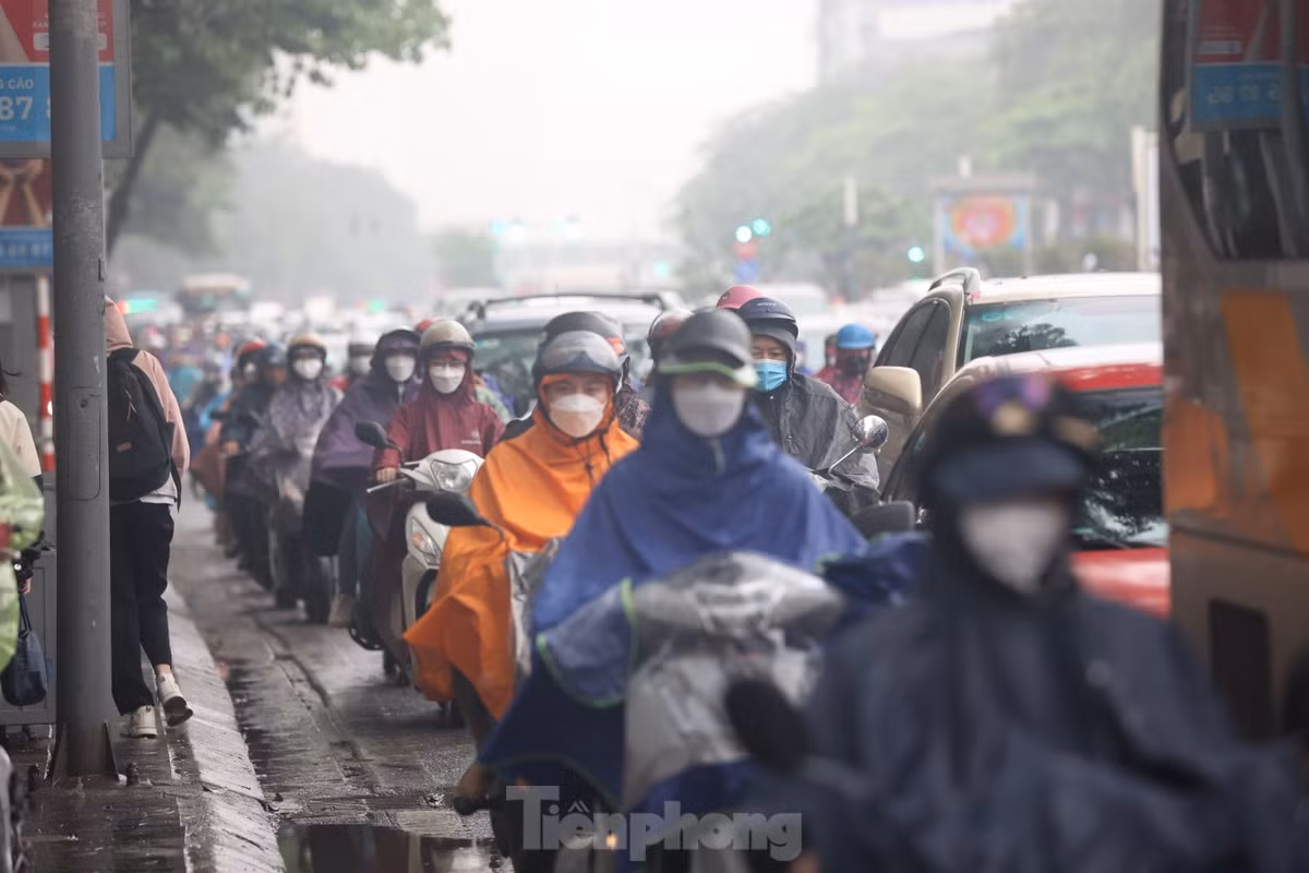 Miền Bắc tiếp tục mưa nhỏ trong những ngày tới. Ảnh: Trọng Tài.
