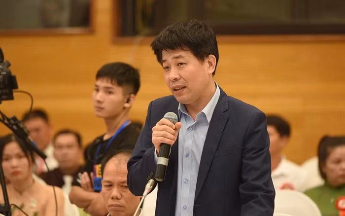 Ông Mai Văn Phấn, Cục trưởng Cục Đăng ký và dữ liệu thông tin đất đai, Bộ Tài nguyên và Môi trường.