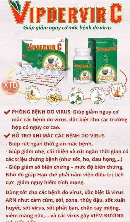 Phía Công ty CP dược phẩm Vinh Gia cho rằng "sản phẩm thực phẩm bảo vệ sức khỏe VIPDERVIR C dù đã được cấp số công bố từ ngày 29/6/2021, nhưng vì nhiều lý do chủ quan và khách quan, mà đến nay, Cty CP Dược phẩm Vinh Gia chưa tiến hành truyền thông quảng cáo cho sản phẩm này trên bất kỳ phương tiện truyền thông nào.